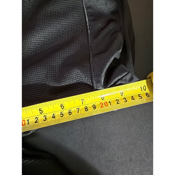 Vtg Nike Black Dazzle Basketball Shorts Mens XL 10" Shiny Y2K Gray Tag - Picture 6 of 6